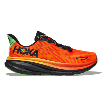 Man Schuhe Hoka Clifton 9 Flame/Vibrant Orange