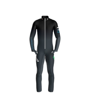 Rennanzug Energiapura Master Black Junior (non insulated, padded) - 2024/25