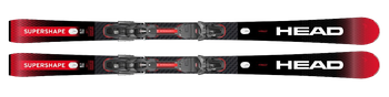 Ski HEAD Supershape E-Rally + PRD 12 GW Matt Black - 2024/25