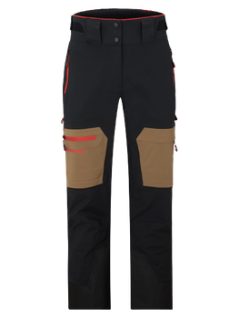 Skihose Ziener Tewes Full-Zip Teamwear Lady Walnut Red - 2024/25