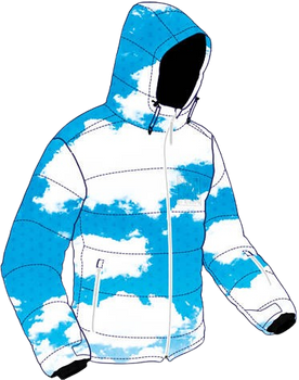 Skijacke ENERGIAPURA Fluid Junior Jacket Cielo - 2022/23