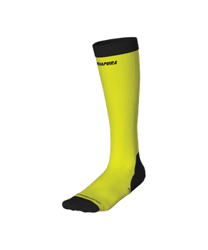 Skisocken Energiapura HP Silk Socks Fluo Yellow/Black - 2024/25