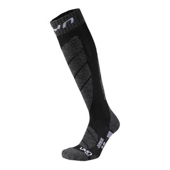 Skisocken UYN Junior Ski Socks Black - 2024/25