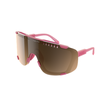 Sonnenbrille POC Devour Actinium Pink Translucent - 2023/24