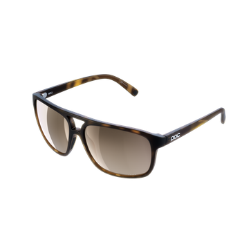 Sonnenbrille POC Will Tortoise Brown/Clarity Trail/Partly Sunny Silver