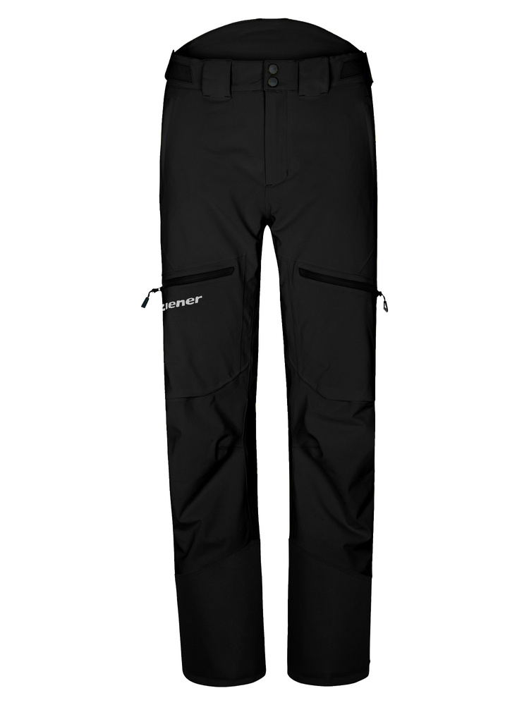 Skihose ZIENER Temmo Full-Zip Man Black - Skibekleidung Herren 2022/23 | Skihosen \\ \\ | KrakowSport