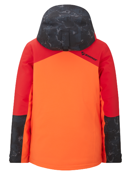 Skijacke Ziener 2023/24 \\ \\ TEAMskiwear Jacken Skibekleidung Orange Trivor | - \\ KrakowSport Skijacken Kinder \\ Pop Junior | Red Padded Kinder