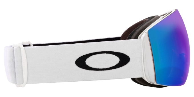 Brille Oakley Flight Deck L Matte White Prizm Argon Iridium - 2024/25