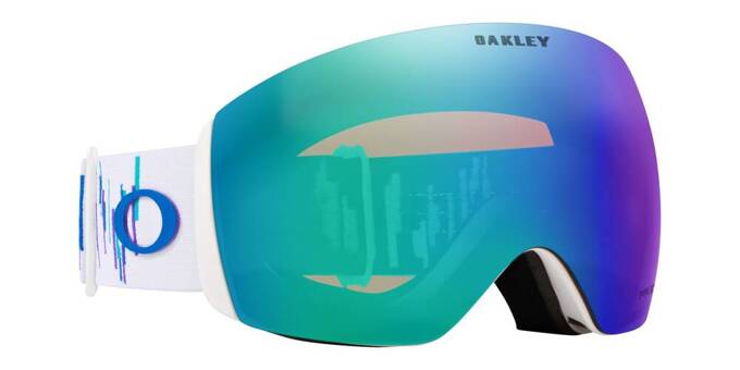 Brille Oakley Flight Deck L Mikaela Shiffrin Signature Prizm Argon Iridium - 2023/24