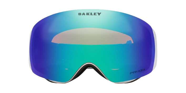 Brille Oakley Flight Deck M Matte White Prizm Argon Iridium - 2024/25