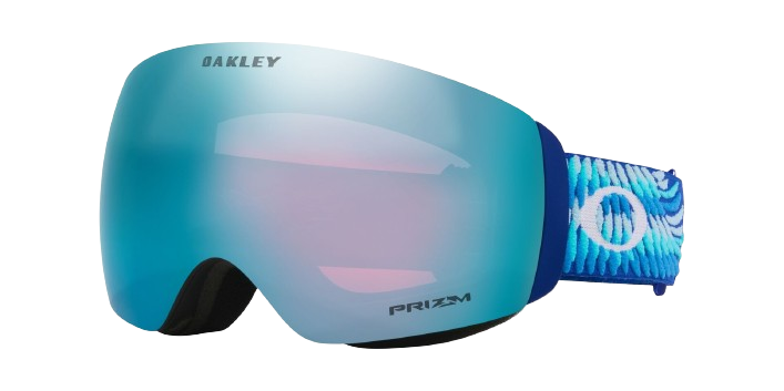 Brille Oakley Flight Deck M Mikaela Shiffrin Signature Prizm Snow Sapphire Iridium - 2024/25