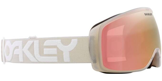 Brille Oakley Flight Tracker M Matte B1B Cool Grey Prizm Rose Gold Iridium - 2023/24