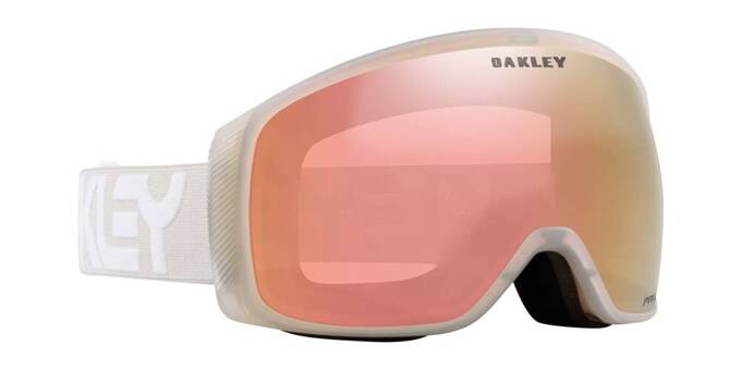 Brille Oakley Flight Tracker M Matte B1B Cool Grey Prizm Rose Gold Iridium - 2023/24