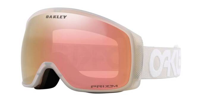 Brille Oakley Flight Tracker M Matte B1B Cool Grey Prizm Rose Gold Iridium - 2023/24