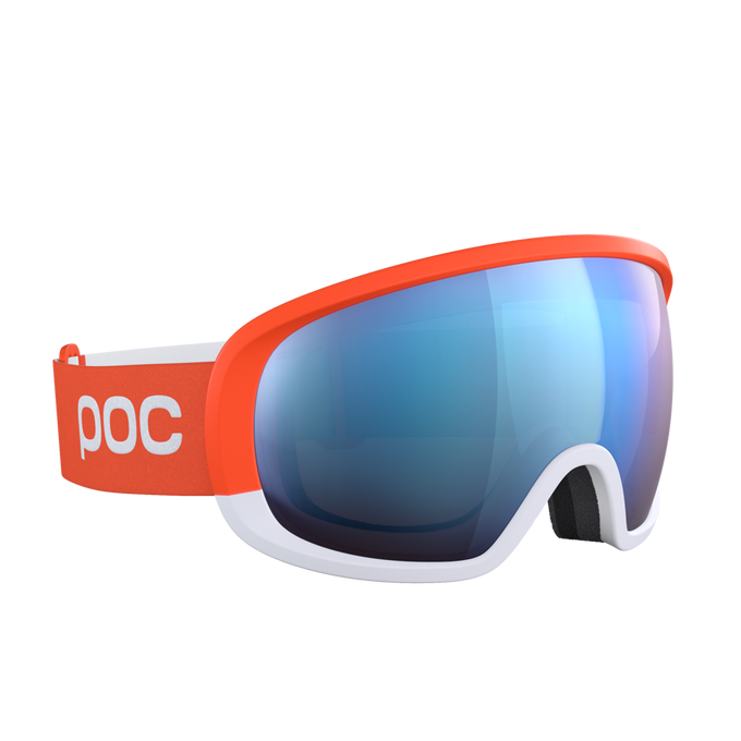 Brille POC Fovea Clarity Comp Fluorescent Orange/Hydrogen White/Spektris Blue - 2022/23