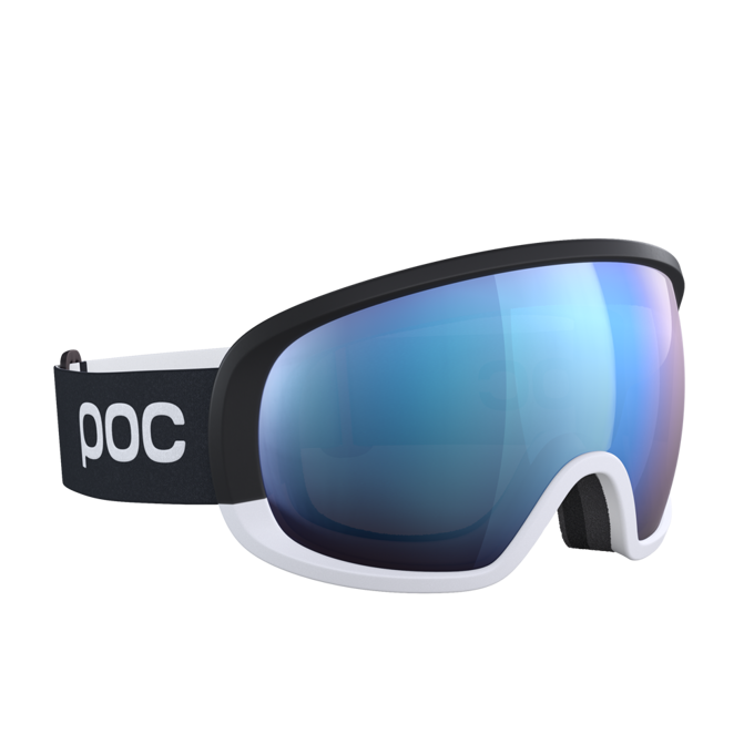 Brille POC Fovea Clarity Comp Uranium Black/Hydrogen White/Spektris Blue - 2022/23