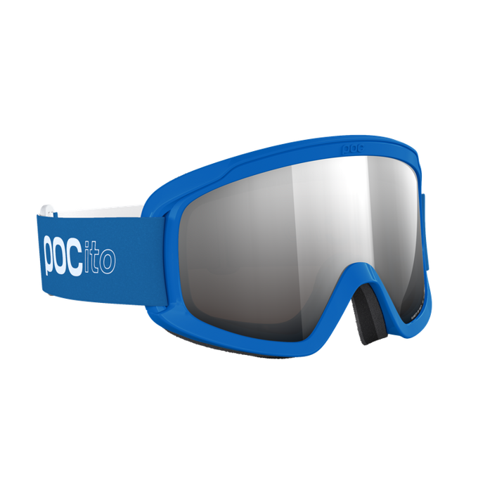 Brille POC POCito Opsin Fluorescent Blue/Partly Sunny Silver - 2024/25