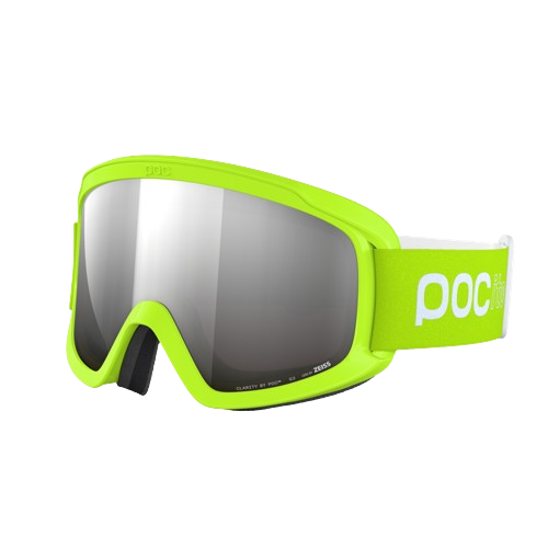 Brille POC POCito Opsin Fluorescent Yellow/Green/Partly Sunny Silver - 2024/25