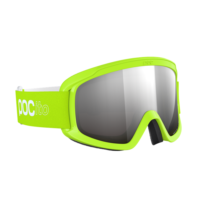 Brille POC POCito Opsin Fluorescent Yellow/Green/Partly Sunny Silver - 2024/25