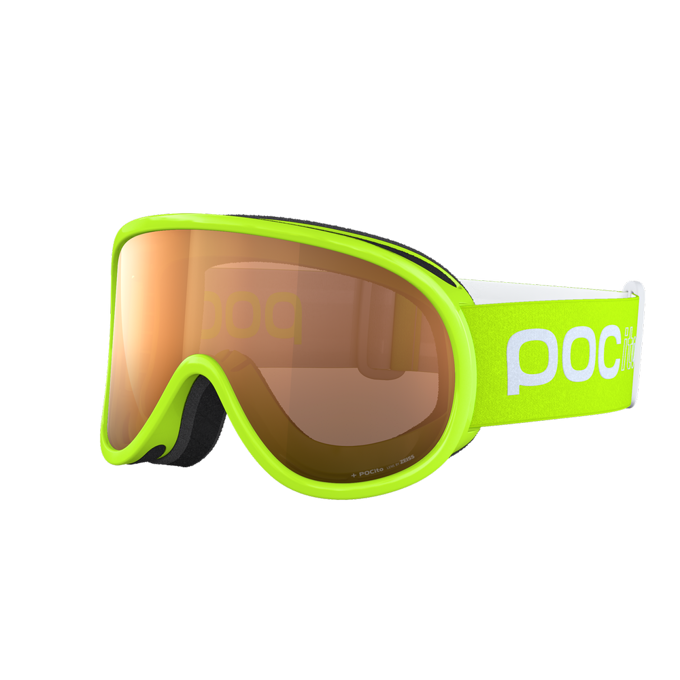 Brille POC Pocito Retina Fluorescent Green/Orange - 2023/24