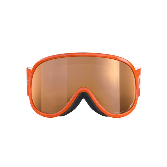 Brille POC Pocito Retina Fluorescent Orange/Partly Sunny Light Orange - 2024/25