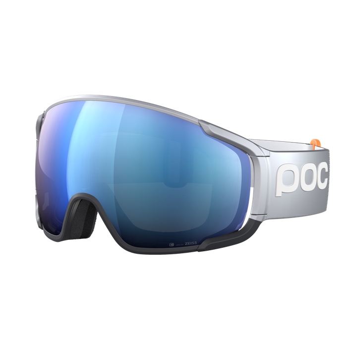 Brille POC Zonula Race Argentite Silver/Uranium Black/Partly Sunny Blue - 2023/24