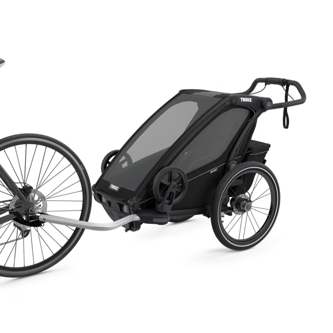 Fahrradanhänger Thule Chariot Sport 1 Midnight Black - 2023