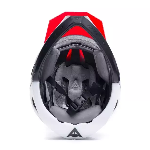 Fahrradhelm Scarabeo Linea 01 Red/White/Black - 2023