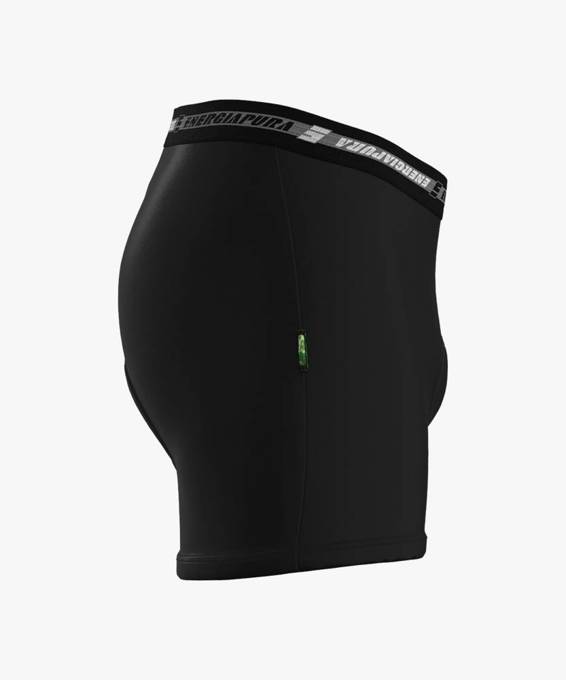 Fahrradhosen Energiapura New Chester Boxer Black - 2023