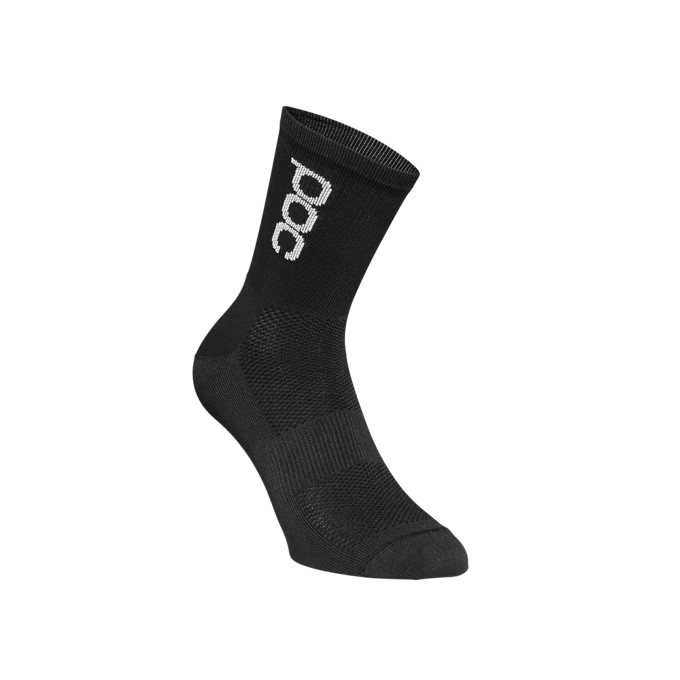 Fahrradsocken POC Essential Road Sock Short Uranium Black - 2024