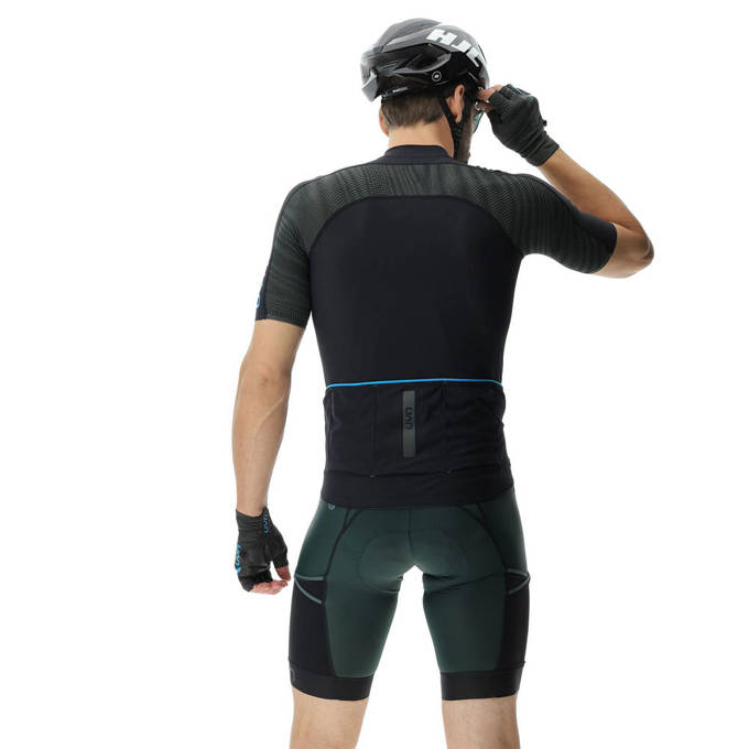 Fahrradtrikot UYN Man Allroad Biking Black Pine - 2023