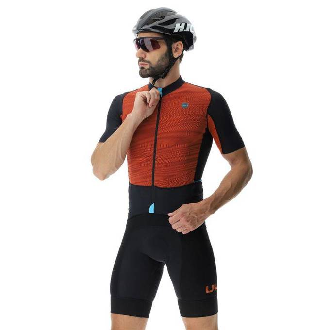 Fahrradtrikot UYN Man Allroad Biking Passion Orange - 2023