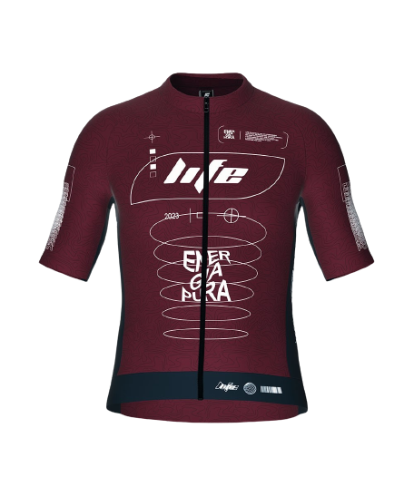 Fahrradtrikot nergiapura T-Shirt Full Zip Life Idea Red/Ragl Alexander - 2023