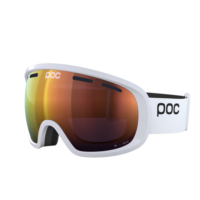 Gogle POC Fovea Clarity Hydrogen White/Spektris Orange - 2022/23