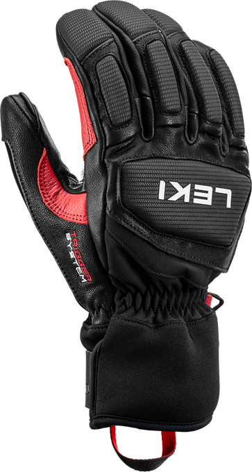 Handschuhe LEKI Griffin Pro 3D Black/Red - 2024/25