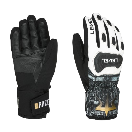 Handschuhe Level Race Replica pk White - 2024/25