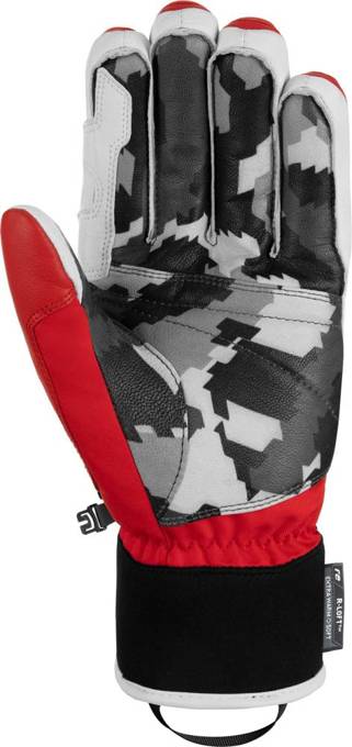 Handschuhe REUSCH Marco Odermatt Fire Red/Grey Camo - 2022/23