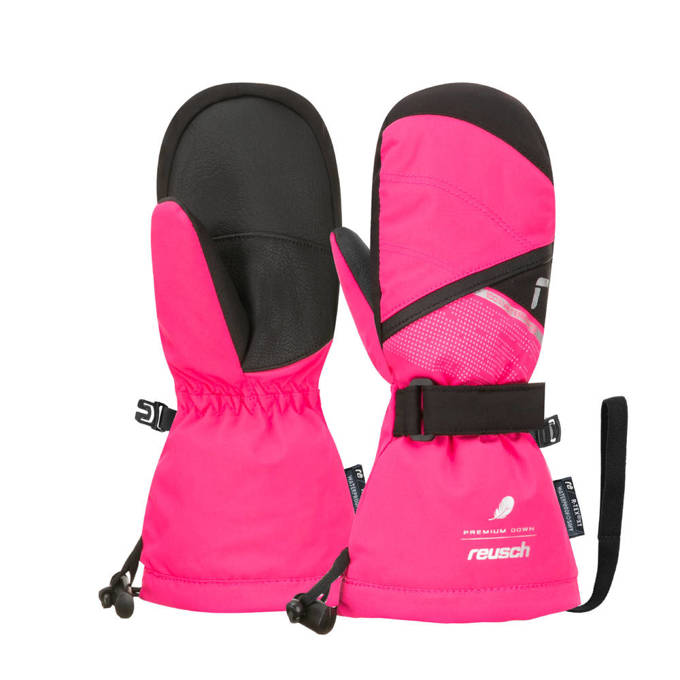 Handschuhe Reusch Kaden Down R-TEX XT Mitten Pink Glo - 2023/24