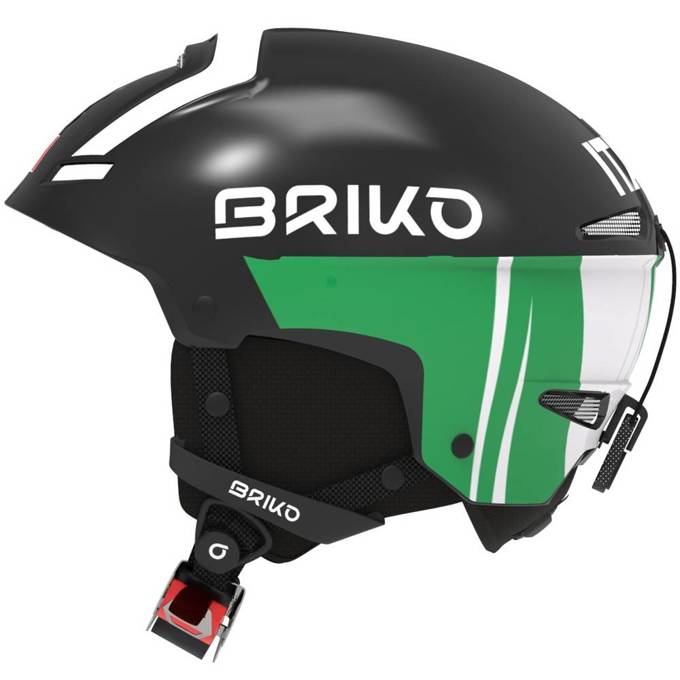 Helm Briko Faito EPP Italia FIS Matt Black/White - 2023/24