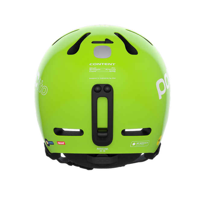 Helm POC Pocito Fornix Mips Fluorescent Yellow/Green - 2024/25