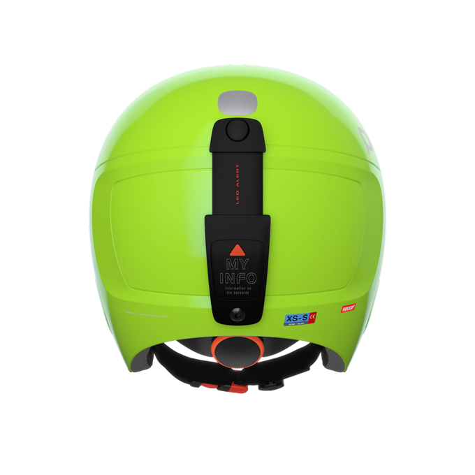 Helm POC Pocito Skull Fluorescent Yellow/Green - 2024/25