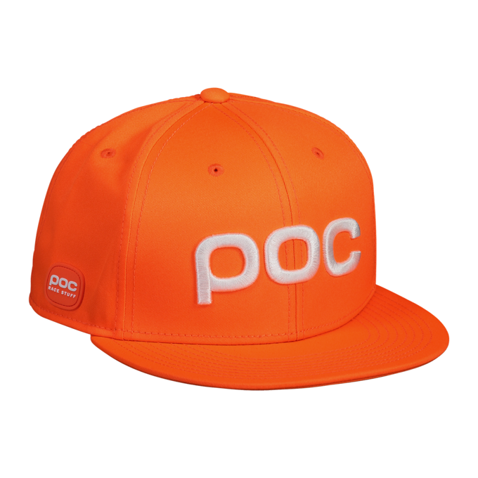 Kappe Poc Race Stuff Cap Fluorescent Orange - 2024/25