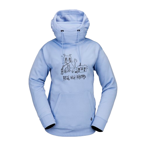 Kapuzenpullover Volcom Hydro Riding Hoodie Crystal Blue - 2024/25