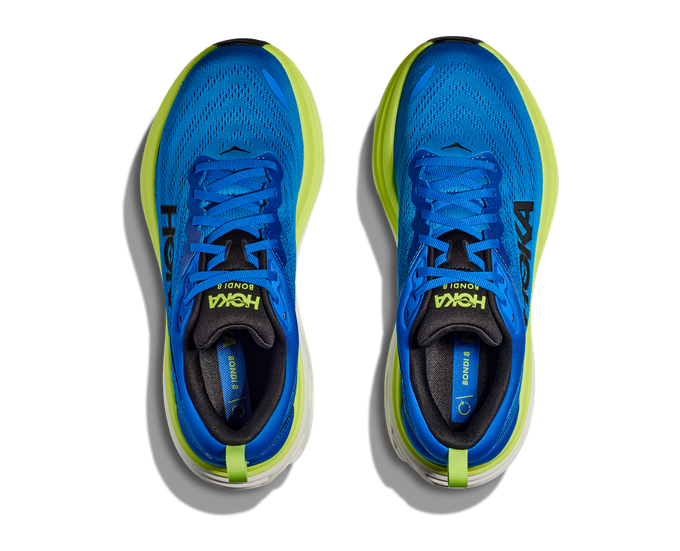 Man Schuhe Hoka Bondi 8 Electric Cobalt/Lettuce