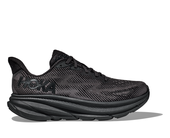 Man Schuhe Hoka Clifton 9 Black/Black