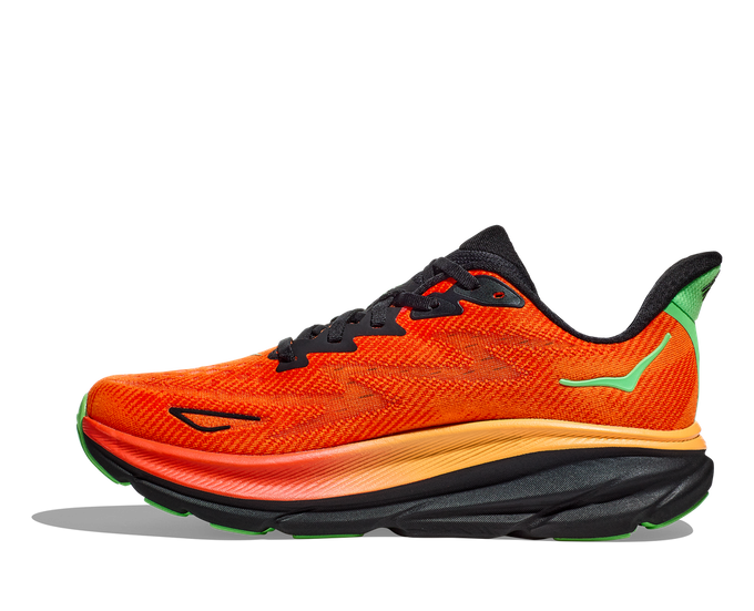 Man Schuhe Hoka Clifton 9 Flame/Vibrant Orange