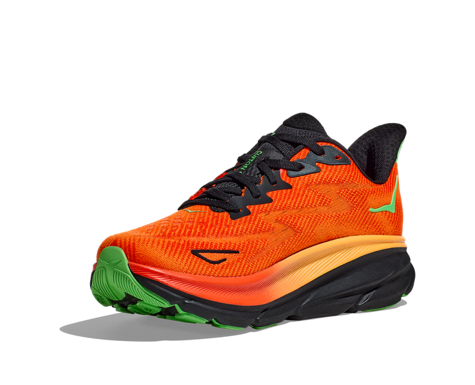 Man Schuhe Hoka Clifton 9 Flame/Vibrant Orange