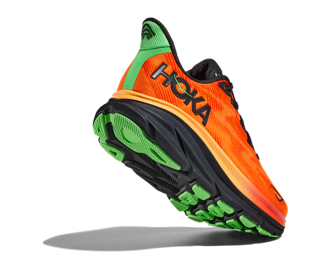 Man Schuhe Hoka Clifton 9 Flame/Vibrant Orange