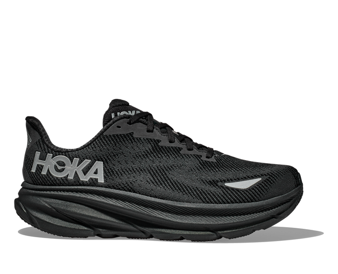 Man Schuhe Hoka Clifton 9 GTX Black/Black