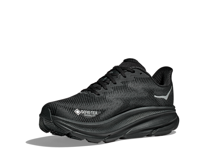 Man Schuhe Hoka Clifton 9 GTX Black/Black